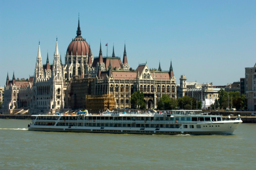 The Hungarian Parliament building Danube River Budapest HungrayPlease see other pictures of Budapest from my portfolio: