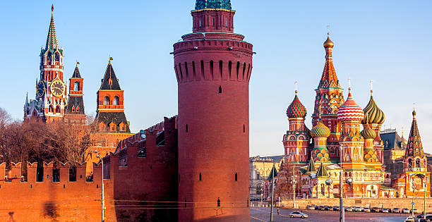 istock Kremlin and St. Basil's Cathedral on sunny morning 172376261