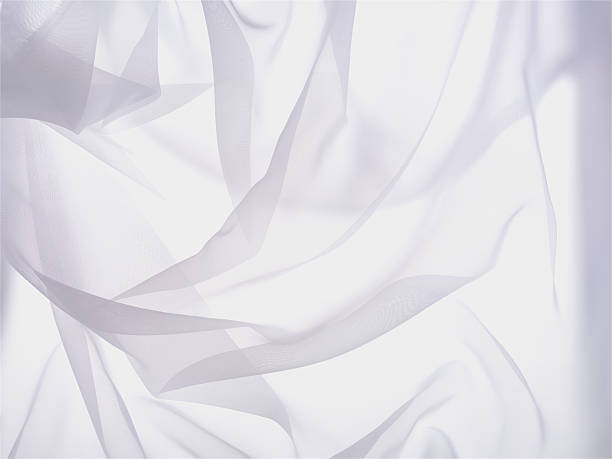 tulle blanc - white veil photos et images de collection