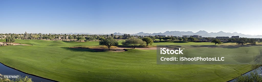 Поле для гольфа Panorama - Стоковые фото Аризона - Юго-запад США роялти-фри