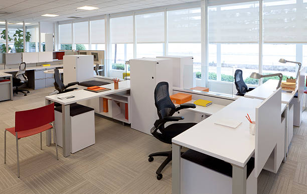 istock Simple contemporary office scene. One of a series. 172376784