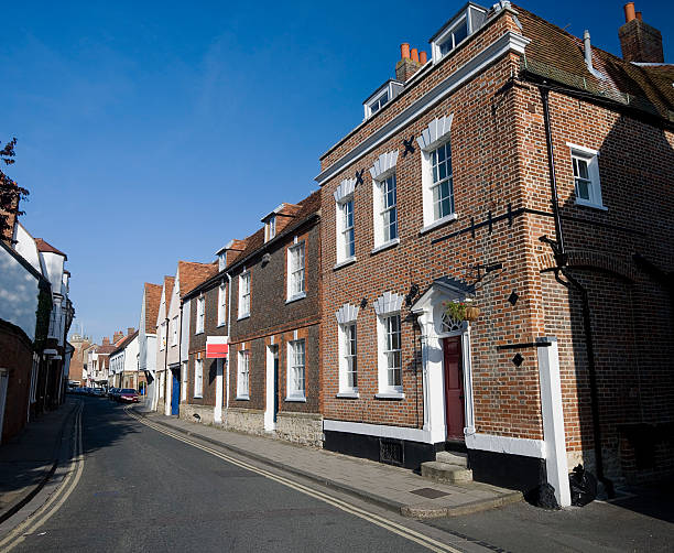 istock English Town Houses 172377029