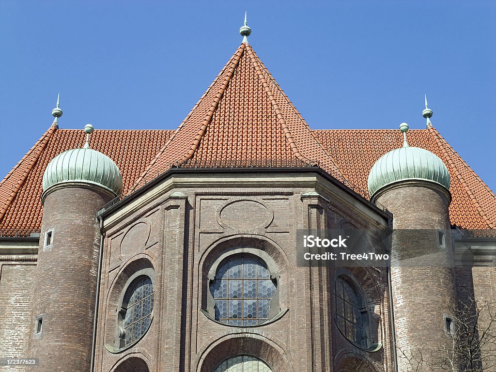 Kirchen in München: St. Peter - Lizenzfrei Architektonisches Detail Stock-Foto