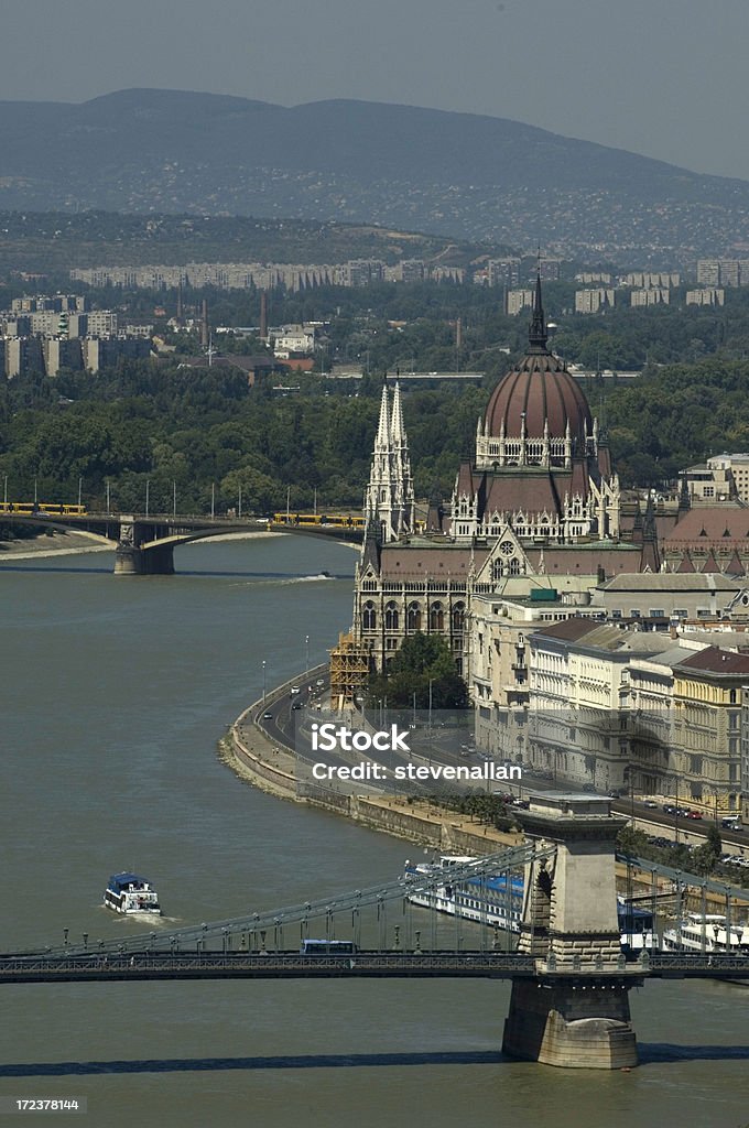Budapeszt Bridge - Zbiór zdjęć royalty-free (Architektura)