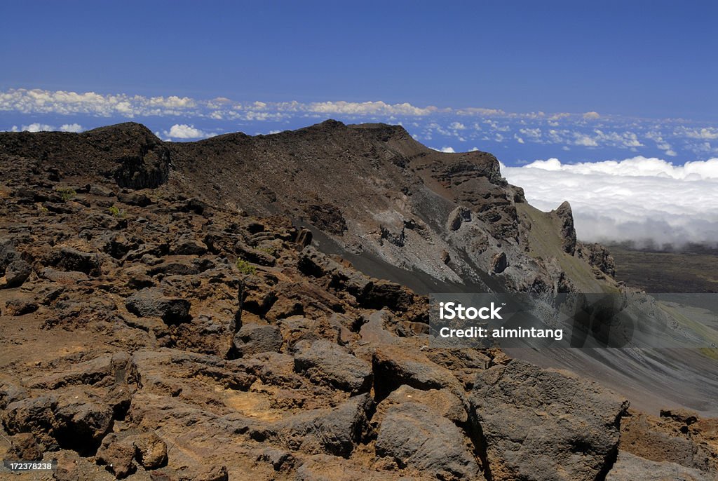 Rocks en parque nacional Haleakala - Foto de stock de Aire libre libre de derechos