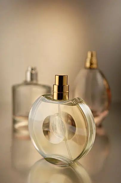 Photo of perfume bottles
