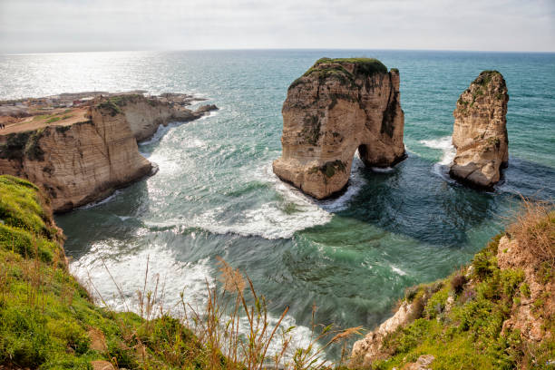 istock Pigeon Rocks, Beirut, Lebanon 172379387