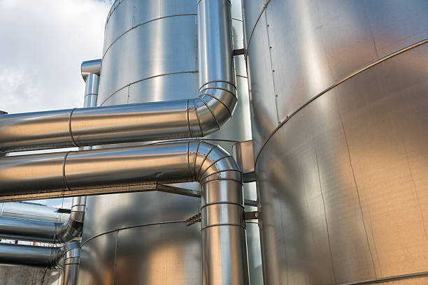 istock Buffer Vessel of a biomass plant, Energiewende, Germany 172379556