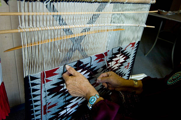istock Navajo weaving 172379885