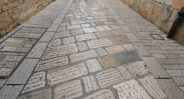istock Narrow streets in Pula Croatia 1723799097