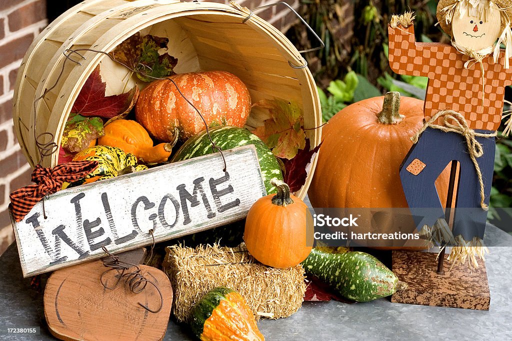 Herbst-welcome - Lizenzfrei Herbst Stock-Foto