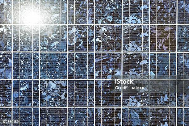 Solar Panel In The Sun Stock Photo - Download Image Now - Blue, Clean, Day