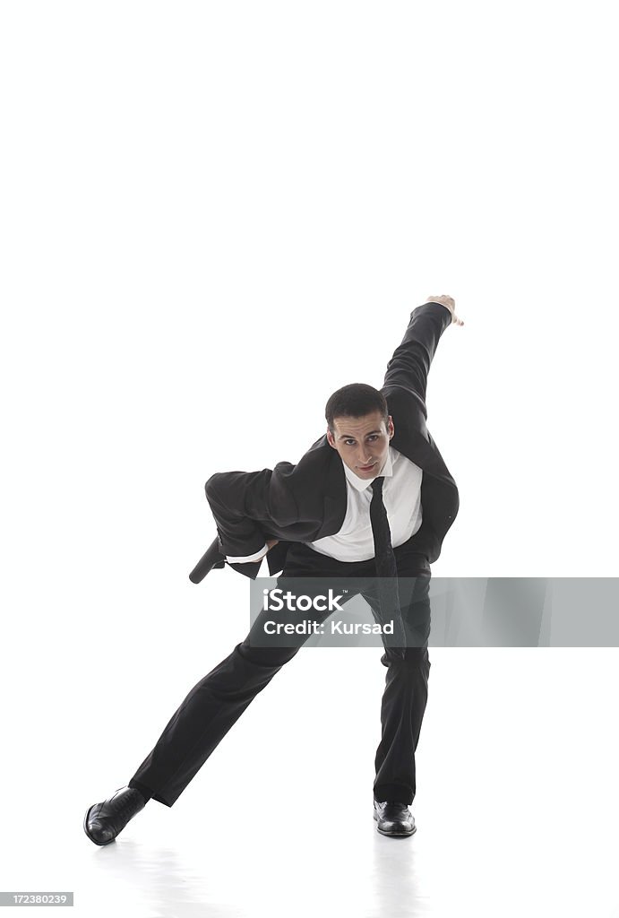 Bussinesman Dancing Stock Photo