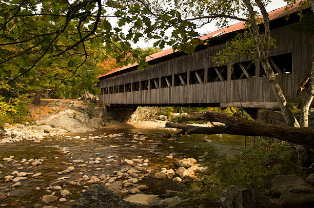 istock covered bridge in New Hampshire 172380707