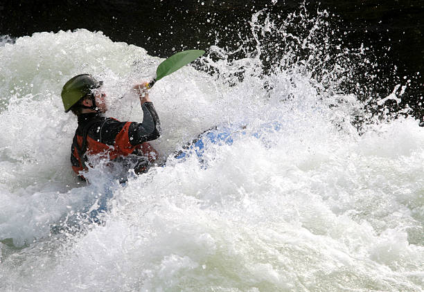 вызов - white water atlanta kayak rapid kayaking стоковые фото и изображения