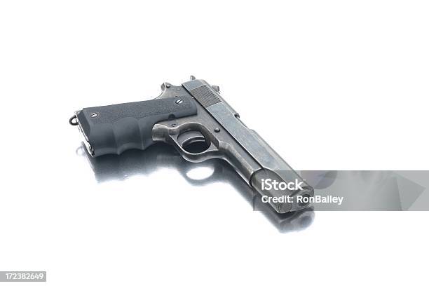 Fourty 5 칼리버 반자동 배럴 유발원인 보기 권총에 대한 스톡 사진 및 기타 이미지 - 권총, 단일 객체, 0명