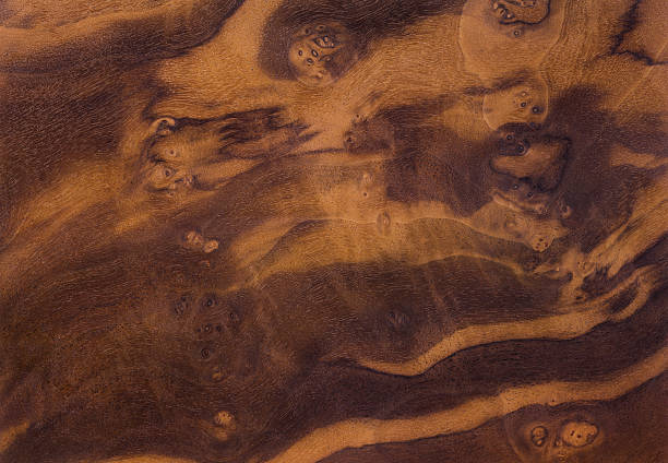 Walnut Burl fondo - foto de stock