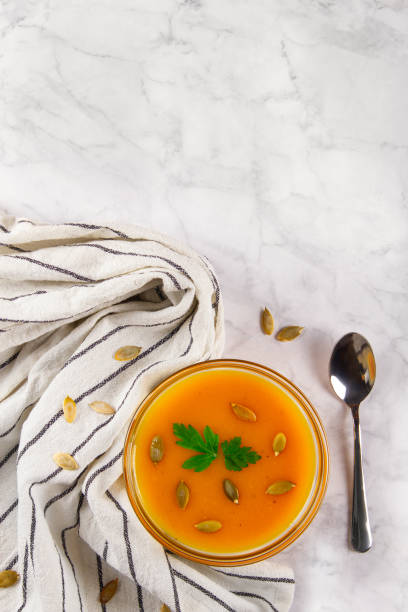 Orange cream soup