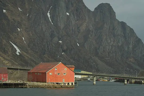 "Part of an old norwegian village where fishing was the only way of life. Now the buildings reminding us of that history is left to be torn down by the weather. From Lofoten, Norway.See my similar images:"