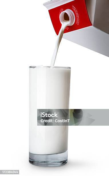 Розлив Молока — стоковые фотографии и другие картинки Молоко - Молоко, Наливать, Ящик