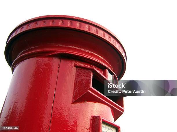 Cassetta Postale Rossa Inglese - Fotografie stock e altre immagini di Cassetta delle lettere - Cassetta delle lettere, Cassetta postale per l'invio della posta, Cerchio
