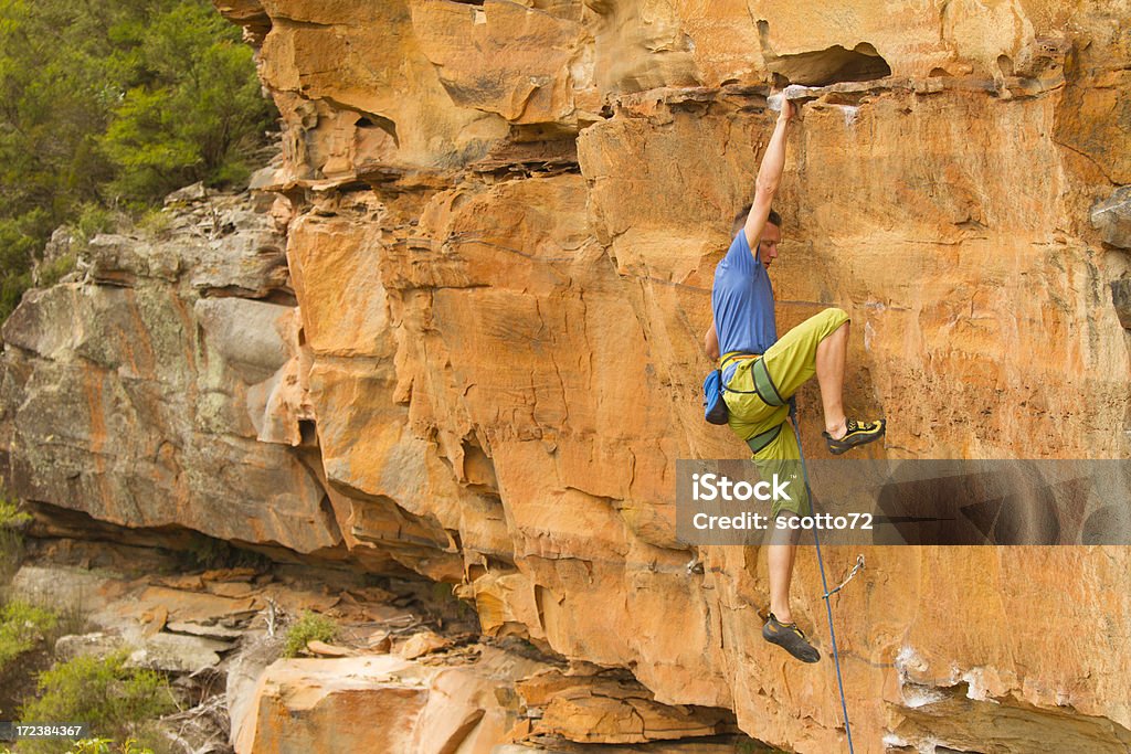 Rockclimber Masculino - Royalty-free Ao Ar Livre Foto de stock