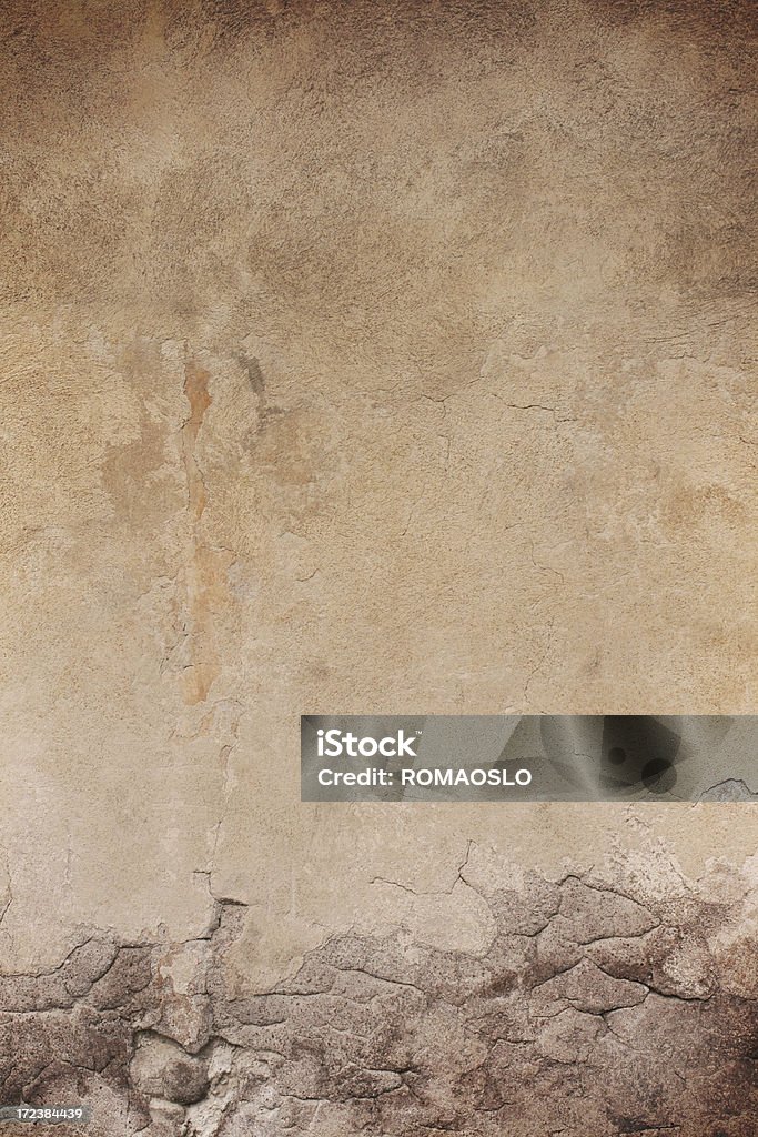 Grau Roman grunge Wand Textur, Rom, Italien - Lizenzfrei Abstrakt Stock-Foto
