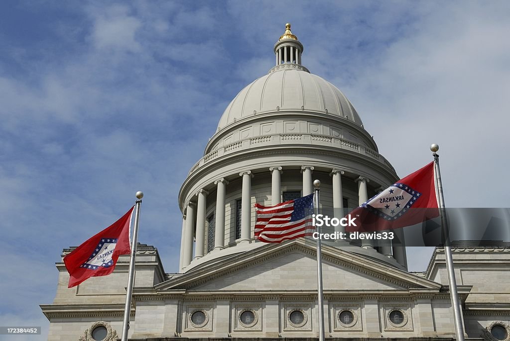 Capitolio Estatal de Arkansas - Foto de stock de Arkansas libre de derechos