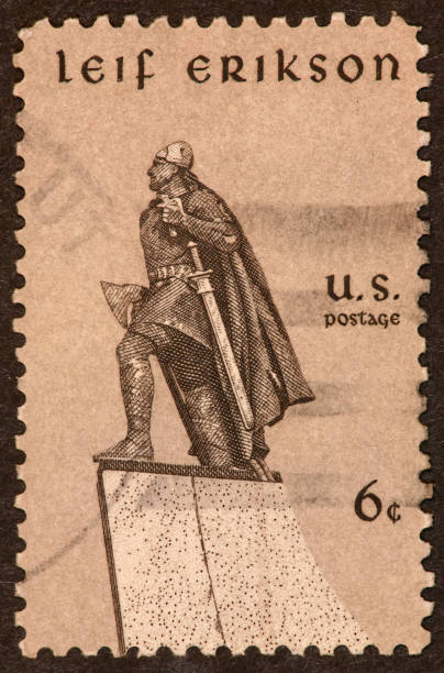 istock Leif Erikson stamp 1960's 172384743