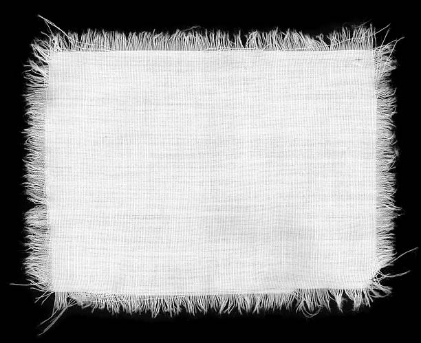 Isolado textura de tecido - foto de acervo