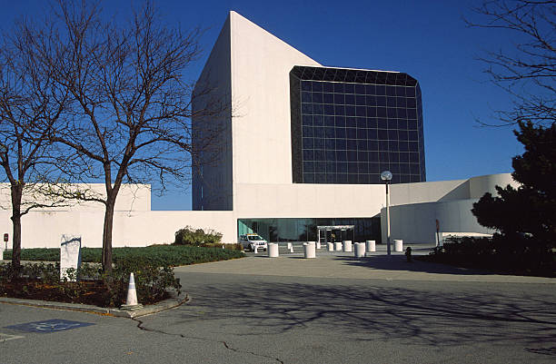 biblioteca john f kennedy - john f kennedy imagens e fotografias de stock