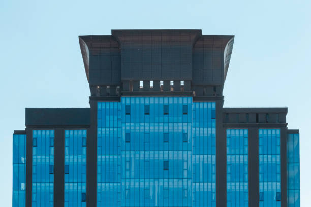 Headquarter building in Lusaka, Zambia stock photo