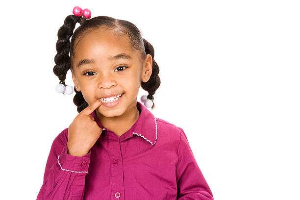 istock Little Girl with Healthy Teeth 172385608