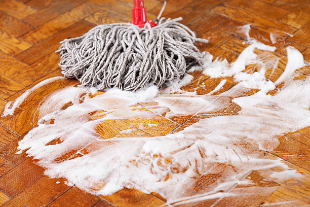 istock Cleaning wooden floor 172385771