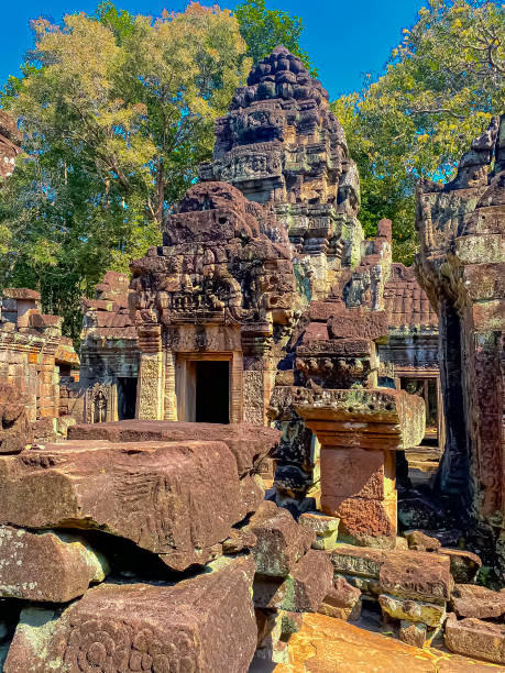 istock Ta Som, Tasaom, a small Buddhist temple in Angkor, Cambodia 1723858048