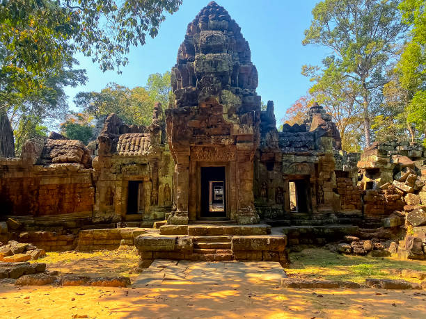 istock Ta Som, Tasaom, a small Buddhist temple in Angkor, Cambodia 1723860351