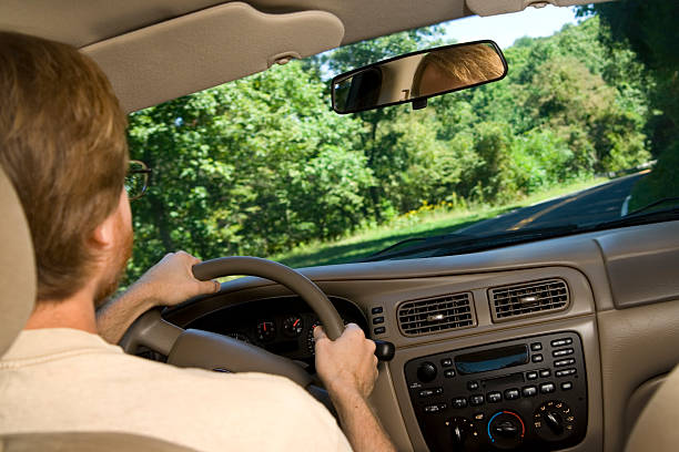 istock Driving on a winding country road 172386227