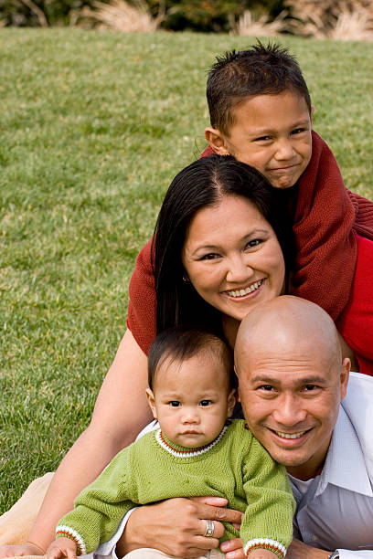 istock Beautiful Diverse Family 172386841