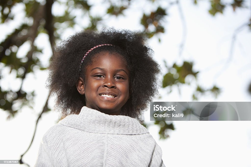 Dziewczynka uśmiecha się - Zbiór zdjęć royalty-free (4 - 5 lat)