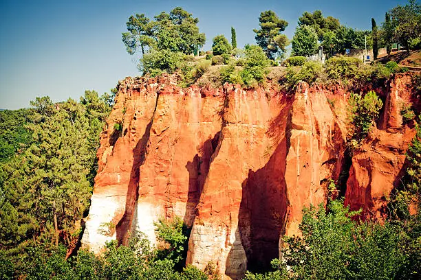 Photo of Red Cliffs of Roussillon