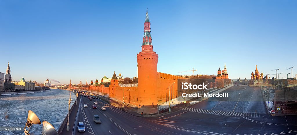 Kremlin de Moscú panorama - Foto de stock de Aire libre libre de derechos