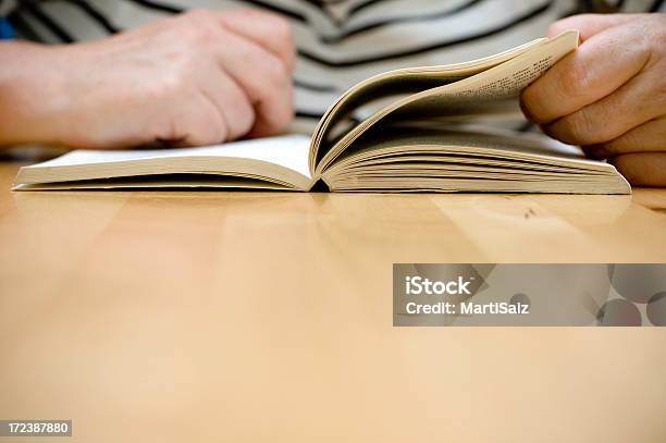Senior Woman Reading A Book Stock Photo - Download Image Now - Publisher, Women, Adult