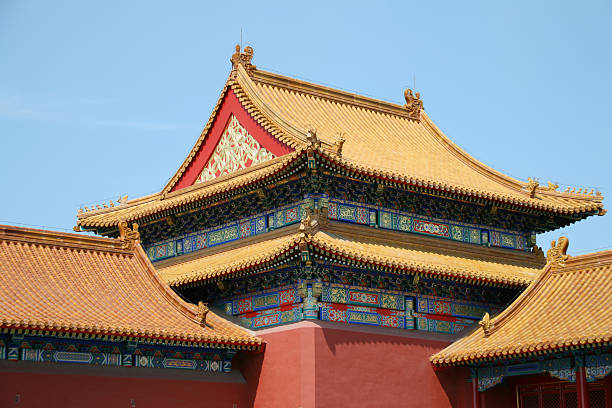 istock Typical roofs in the Forbidden City 172388617