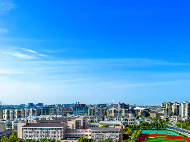 istock Shanghai city - cityscape high angle view 1723886848