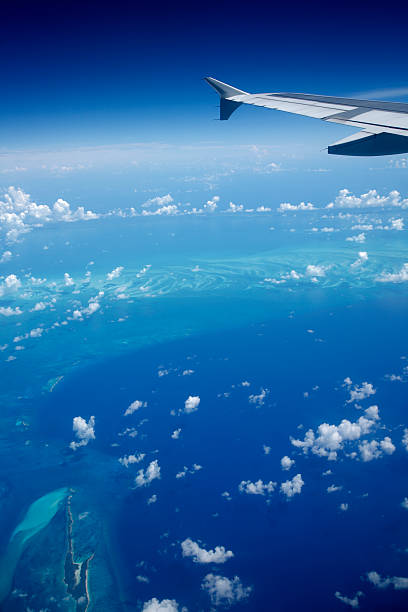 istock airplane view of the Caribbean 172388996
