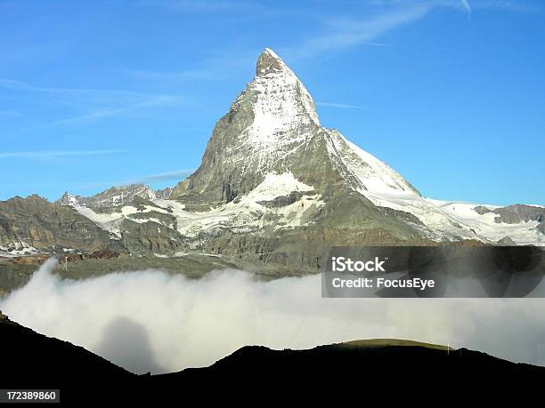 Matterhorn Stock Photo - Download Image Now - Awe, Beauty In Nature, Blue