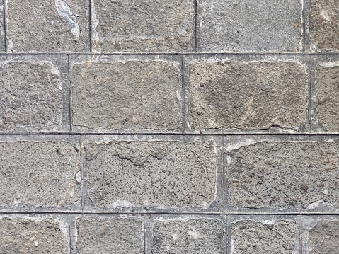 Large gray stone block wall or pavement with room for copy