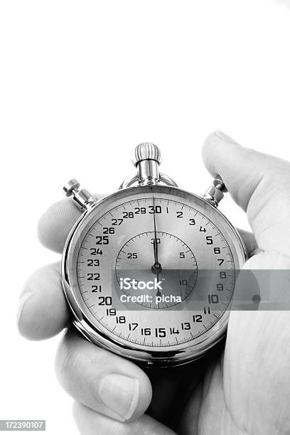 Chronometer Stock Photo - Download Image Now - Black And White, Close-up, Contemplation