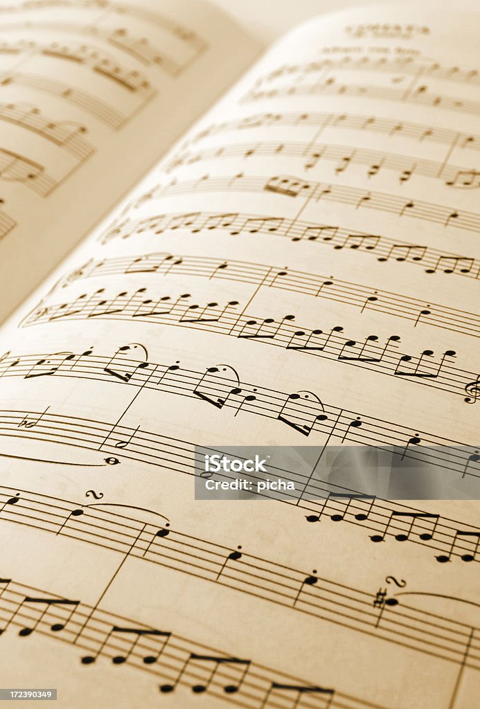 Nota musical - Royalty-free Arte, Cultura e Espetáculo Foto de stock