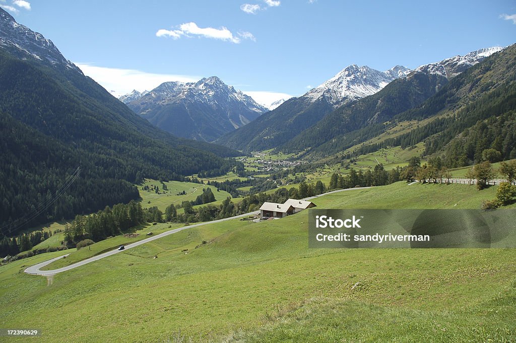 Valle de engadina - Foto de stock de Aire libre libre de derechos